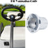 Yamaha Golf Cart Steering Wheel Adapter, Silver Golf Steering Wheel Adapter