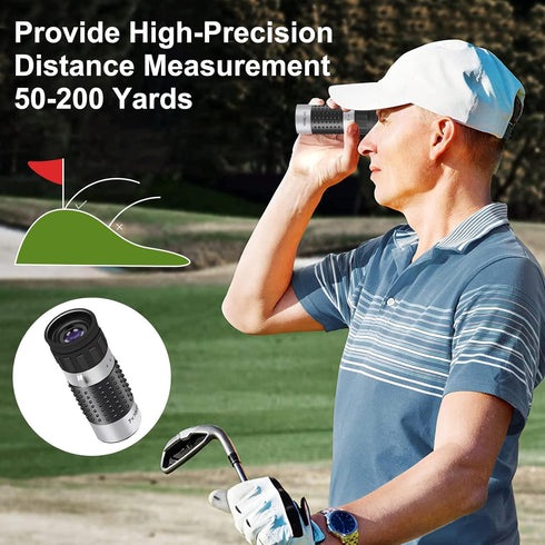 Golf Accessories Kit for Men and Women, Includes Golf Balls, Rangefinder, Tees, Brush, Divot Knife, Scorer, and Covers
