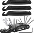 HARFINGTON 16 in 1 Bike Repair Multitool - Portable Bicycle Mechanic Tool Kit with Tire Levers