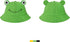 SAOROPEB Frog Hat for Adult Teens, Cute Frog Bucket Hat, Cotton Bucket Hat Funny Hat Fisherman Hat for Men Women