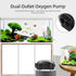 Aquarium Air Pump, Marpros 2 Outlet Adjustable Bubbler for Fish Tank, Super Quiet Oxygen Pump for 20 to 40 Gallon