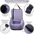 40lbs, Dog Car Seat for Small Medium Dogs Up to Detachable Washable Soft Pet Booster Travel Bed for Front & Purple Seat
