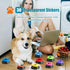 Dog Buttons for Communication, 8 Dog Talking Button Set, 30s Voice Recording, Pet Speech Training Buzzers with Stickers