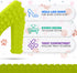 Super Shoe Dog Toy for Aggressive Chewers, Rubber Natural Teething Toys, Treat Dispenser and Toothbrush for Small