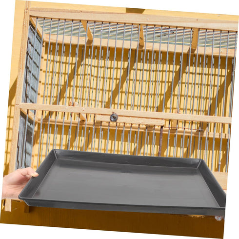 2pcs Dog Crate Holder, Bunny Cage Bottom Tray, Pet Toilet Pan for Parakeet, Dog Crate Tray for Birds