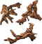 Hamiledyi Natural Trunk Driftwood Assorted Branches 8-12" for Fish Tank Decoration, 3 Pcs