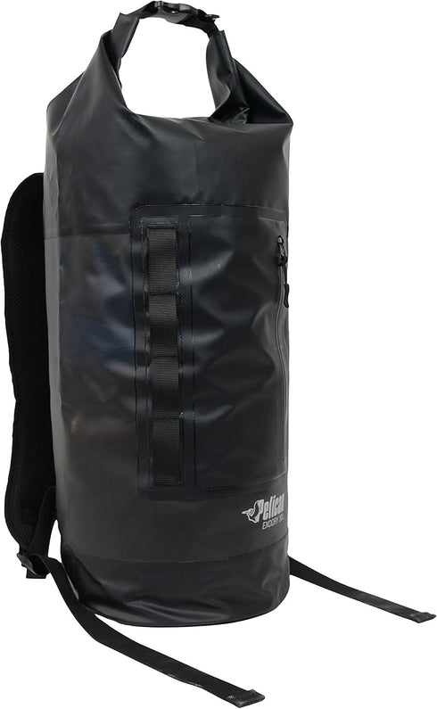 Pelican ExoDry 30L Large Drybag - Waterproof with Backpack-Type Shoulder Straps, Keeps Gear Dry for Kayaking