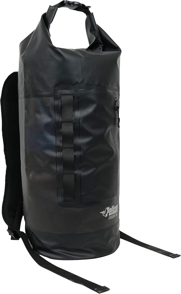 Pelican ExoDry 30L Large Drybag - Waterproof with Backpack-Type Shoulder Straps, Keeps Gear Dry for Kayaking