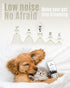 Set oneisall Dog Shaver Clippers Low Noise Rechargeable Cordless Electric Quiet Hair Clippers for Dogs Cats Pets