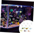 6 Pcs Floating Ball Pendant, All Glass Aquariums Float Frog Ornament, Aquarium Decor for Small Goldfish Fish Tank