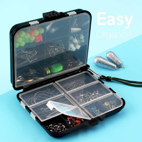 Fishing Terminal Tackle Accessories, Hooks, Weights, Jig Heads, O-Rings, Rolling Swivels for Saltwater Freshwater