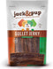 Jack&Pup Beef Jerky for Dogs (25 Pack) 6" Esophagus Dog Treats, Beef