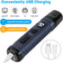 Casfuy Dog Nail Grinder with 2 LED Light - New Version 2-Speed Powerful Electric Pet Nail Trimmer, Professional Quiet