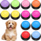 Sanwuta 12 Packs Dog Buttons for Communication - Voice Recording Talking Buttons for Dog Training, Pet Buttons Training