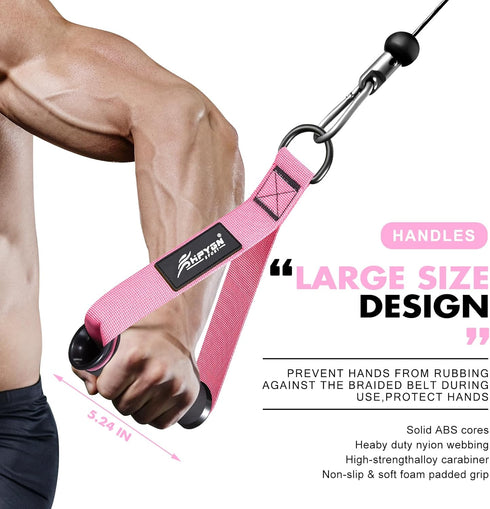 HPYGN Exercise Handle, Replacement Fitness Equipment for Pilates, Yoga, Strength Trainer, Pull Down Home Gym