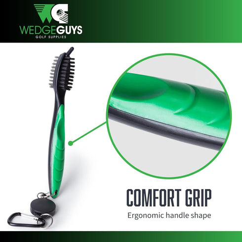 nU Groove Sharpener - Golf Club Groove Cleaner and Re-Grooving Tool, PGA Recommended for Optimal Backspin Restoration.