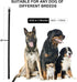CW-008 Dog Training Collar with Walkie-Talkie, Voice Commands, 4 Training Modes, Remote Control 2600 Ft