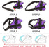 Bolux Dog Harness, No-Pull Reflective Dog Vest, Breathable Adjustable Pet Harness with Handle for Outdoor Walking - No