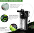 AQQA Aquarium Internal Filter - Submersible Power Filter with Adjustable Water Flow, Ultra Silent