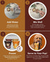 Puppy Cake Hoggin' Dogs Ice Cream Mix, All Natural Peanut Flavor, Just Add Water and Freeze, 4.65 oz
