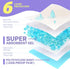 CLEAN SPACES 28"x34" 50 Count Lavender Scented Puppy Pads Extra Large, Super Absorbent Disposable Pee Pads for Dogs