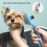7PCS Wisedog Dog Grooming Kit - Cat Nail Clipper with Nail File, Dematting Comb for Dogs, Flea Comb, Bath Brush, Hair
