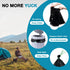 TRIPTIPS 8 Gallon Portable Toilet Bags, Drawstring Leak-Proof Waste Bags for Camping, Hiking, Traveling