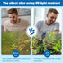 3 W Mini & 13W Submersible Aquarium Clean Light, Waterproof Clean Lamp for Pond, Swimming Pool, Indoor (13W)
