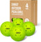 Pickleball Balls, Outdoor Pickleballs USAPA Approved, Enhanced Durability Pickle Ball with Roto-Molded