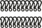 SWATOM Small Mini Carabiner Clip Tiny Spring Snap Hook Keychains, Micro Carabiners for Outdoor Hiking Fishing Camping