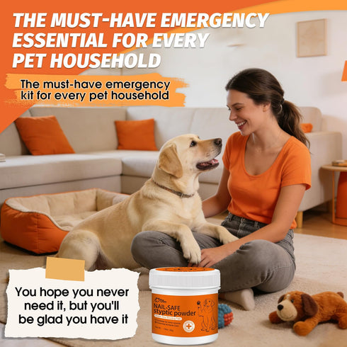 '-1.76oz (1-Pack) PAW PLANET Styptic Powder for Dogs & Cats Fast Acting Blood Stop Powder for Nail Clipping, Minor Cuts