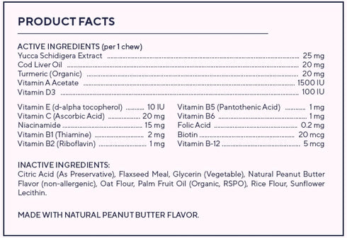 Pawfy Multivitamin Chews | 15 in 1 Premium Supplement for Immunity, Joints, Skin, Coat, Energy with Vitamins