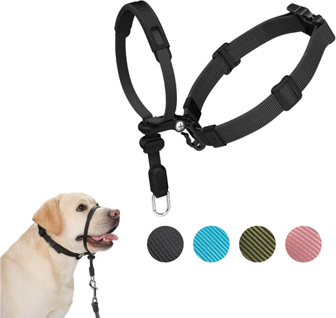 SVD.PET No-Pull Dog Headcollar for Easier Walks, Chew-proof Protector for Small and Medium Size Dogs