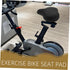 Comfortable Bike Seat Cushion for Stationary Exercise Bikes Durable PU Sponge Relief Pad Fit for Long Lasting Comfort