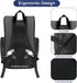 WOLT Basketball Backpack Bag - Large Sports Equipment Bag with Separate Ball Compartment and Shoes Pocket