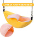 Jetec 2 Pieces Hamster Hammock - Soft Bed Small Pet House for Guinea Pig Rat Chinchilla Sleep and Play