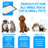 4 17.5x23.5 Inch Dog Pee Pad Holder with Magnetic Corner Clips, Silicone Small Silicone Non-Slip Base Puppy Potty
