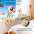 Hammock Cat Window Perch for Large Cats Inside, Sturdy Cat Window Seat with Cooling Mat, Adjustable Cats Platform Bed