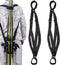 Ski and Pole Carrier Strap Backpack - Effortlessly Transport Your Ski Gear Everywhere, Great for Families