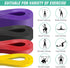 Resistance Bands Set for Legs, Pull Up Assistance Bands, Workout Bands for Muscle Training, Physical Therapy