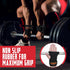 WALITO Double Layer Leather Wrist Straps for Weightlifting, Adjustable Neoprene Padded for Gym Deadlift and Powerlifting