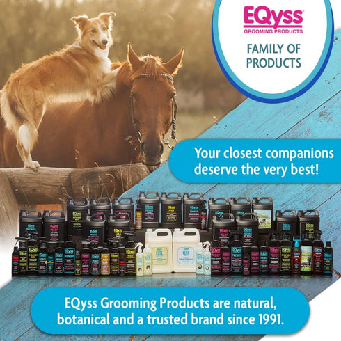 (32 oz) EQyss Micro-Tek Equine Itch Relief Shampoo - Soothes Irritated Skin, Stops Itching, Scratching, Rubbing
