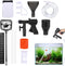 Fukaisu 12pcs Fish Tank Cleaner Kit, Multi-Functional Aquarium Tank Vacuum Gravel Cleaning Tool