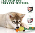Nocciola 2 in 1 Duck Dog Toy with Large Rubber Squeaker, Durable Stuffed Chew Toys for Aggressive Chewers