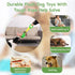 Squeaky Dog Toys for Large Dogs, Interactive Puppy Toys for Teething, Tug of War Toys for Busy Dogs