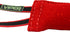 Viper Synthetic K9 Tug Toy, Red, 12" x 2.5, Two Handles for Dogs