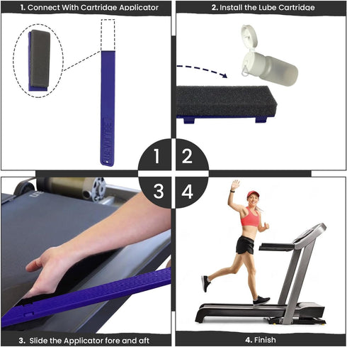 TDLBREFILL HYDRA FITNESS EXCHANGE Silicone Lubricant- Cartridge Refill - Recharge KIT - Works with TREADLUBE - Easy