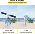 VEVOR 18" 36" Length Sand Anchor Auger, Galvanized Carbon Steel Slide Anchor for Beach and Sandbar