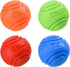 4 PCS High Bounce Rubber Balls for Dogs, Chew Resistant Dog Ball Sets for Medium Dogs 30-60 Lbs (6CM)