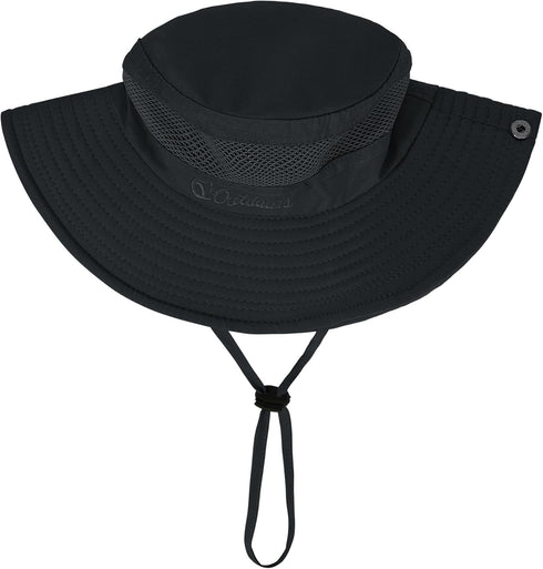 Kids Sun Hat UPF 50+, Sun Protective Bucket Hat for Boys Girls, Wide Brim Summer Beach Fishing Hat